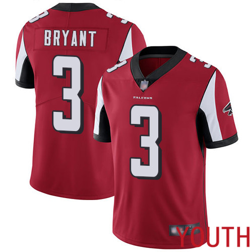 Atlanta Falcons Limited Red Youth Matt Bryant Home Jersey NFL Football 3 Vapor Untouchable